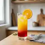 Cocktail fruité à la grenadine et à l'orange pour enfants