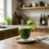 Cocktail Green Chaud Détox Énergisant