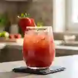 Cocktail Muscat Fraise Givré