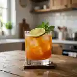 Cocktail Rhum Punch Authentique de la Barbade