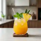 Cocktail tropical exotique et rafraîchissant