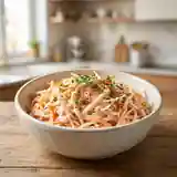 Coleslaw crémeux au ketchup maison