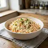 Coleslaw rapide et frais : salade de chou crémeuse express