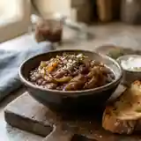 Compotée d'oignons au balsamique