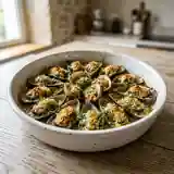 Coquillages gratinés au beurre anisé : recette savoureuse et facile