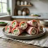 Cornets de jambon gourmands pour apéritif