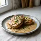 Côtelettes de porc à la sauce suédoise crémeuse