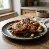 Côtelettes de porc au four savoureuses et faciles