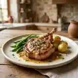 Côtes de veau fondantes infusées au cidre