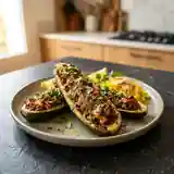Courgettes Farcies à l'Orientale : Recette Savoureuse et Facile