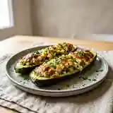 Courgettes Farcies au Carré Frais : Recette Facile et Savoureuse