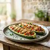 Courgettes Farcies aux Petits Légumes : Recette Facile et Savoureuse