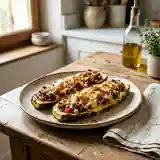 Courgettes farcies express : recette rapide et savoureuse