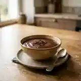 Crème anglaise onctueuse au chocolat fondant