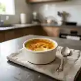 Crème brûlée légère au parfum vanillé