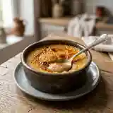Crème brûlée onctueuse à la crème de marrons