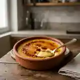 Crème catalane onctueuse et parfumée à la cannelle et au citron
