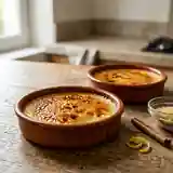 Crème catalane traditionnelle : dessert onctueux et parfumé