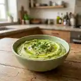 Crème d'avocat onctueuse et fraîche