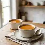 Crème fondante au caramel beurre noisette
