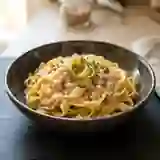 Crème au Jambon Cru et Échalotes