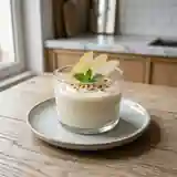 Crème légère à la poire : dessert frais et sain