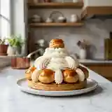 Crème légère onctueuse pour Saint-Honoré et choux