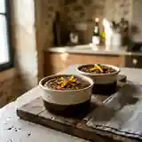 Crème onctueuse au chocolat noir et orange