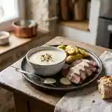 Crème onctueuse au Roquefort : recette facile et gourmande