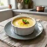 Crème onctueuse aux œufs et citron frais