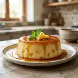 Crème renversée à l'ananas : flan onctueux et fruité