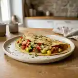 Crêpe Provençale Savoureuse aux Légumes du Soleil