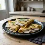Crêpes nordiques à la vodka et radis noir : recette gourmande et originale