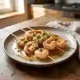 Crevettes Grillées et Sauce Cognac Onctueuse