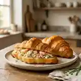 Croissants gourmands aux crevettes et au crabe