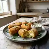 Croquettes croustillantes au parmesan à l'italienne