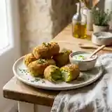 Croquettes haricots verts et parmesan