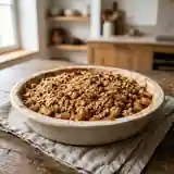 Croustade aux pommes et gruau : dessert croustillant et gourmand