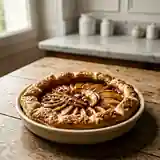 Croustade aux pommes fondantes et sirop d'érable