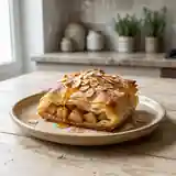 Croustillant gourmand aux poires caramélisées