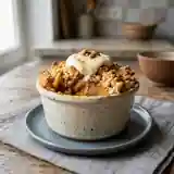Crumble américain au potiron fondant et croustillant