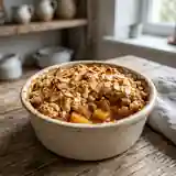 Crumble au potiron fondant et croustillant : recette facile et gourmande