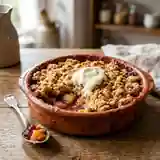 Crumble aux fruits d'automne : dessert gourmand et facile
