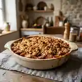 Crumble aux fruits d'automne et épices : dessert réconfortant et parfumé