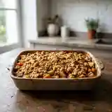 Crumble aux fruits et légumes d'automne : recette gourmande et facile