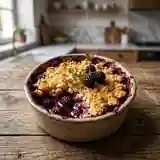 Crumble aux mûres et miel : dessert gourmand et facile