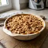 Crumble aux pommes et pain d'épices : dessert gourmand et facile