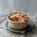 Crumble Croustillant Pomme et Framboise