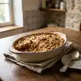Crumble Croustillant Pomme Poire Cannelle