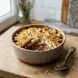 Crumble d'agneau savoureux à l'origan et à la feta